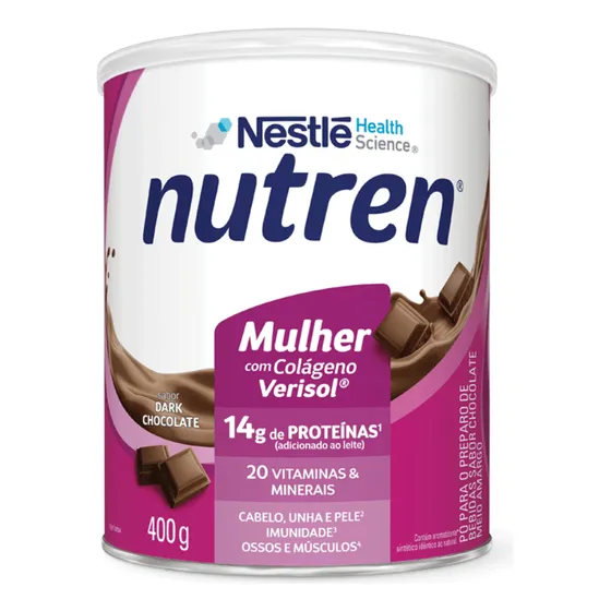 Nutren Beauty, C/ Colageno Nestlé (escolha O Sabor) 400g