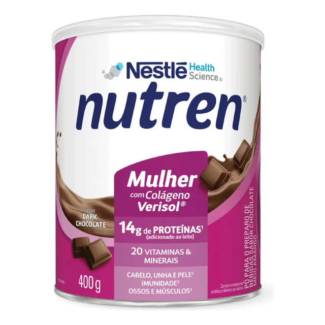 Nutren Beauty, C/ Colageno Nestlé (escolha O Sabor) 400g