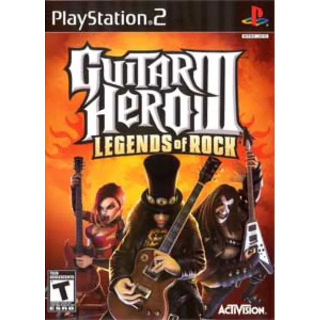 Guitar Hero Iii Legends Of Rock | Ps2 | Fisico En Dvd