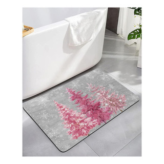 Alfombra De Baño De Árbol De Navidad Abstracta Para Alfombra Alfombra De Baño De Árbol De Navidad Abstracta Para Alfombra