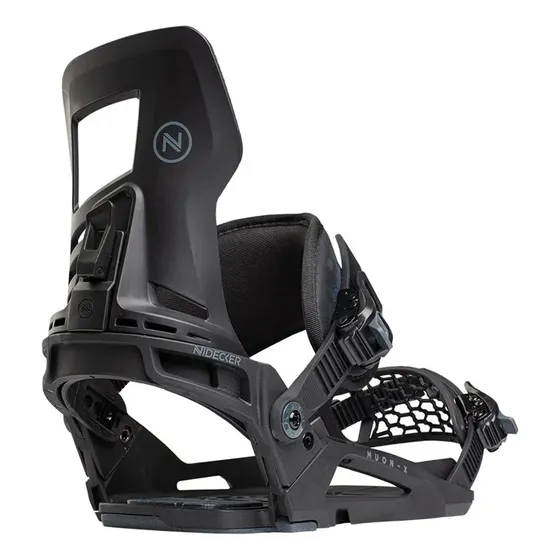Fijaciones De Snowboard Nidecker Muon-x 2025 Hombre Large Negro