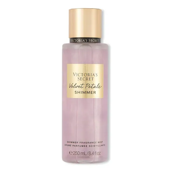 Locion Victoria Secret Body Mist Velvet Petals Shimmer Volumen De La Unidad 250 Ml