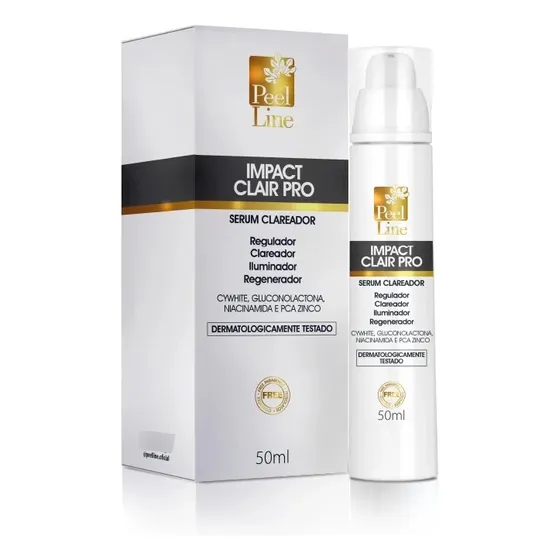 Serum Clareador Impact Clair Pro 50ml Peel Line Tipo De Pele