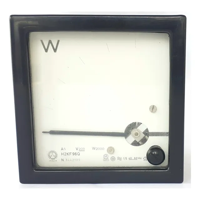 Vatimetro Watimetro Trifasico Watt Meter Medidor Potencia Ac