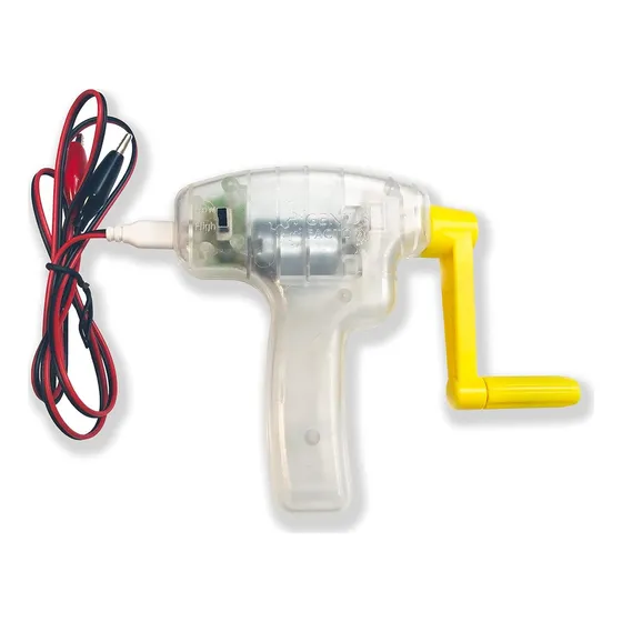 Generador De Corriente Continua Manual Genius Factory 15v