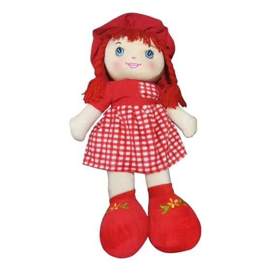 Muñeca De Trapo 46cm Para Niñas Peluche Juguete