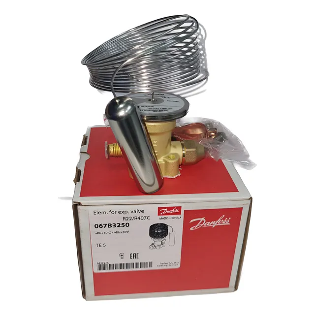 Válvula De Expansión Danfoss Elemento Termico Tex5 R22/r407c