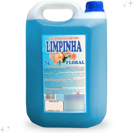 Lava Roupas Líquido Limpinha Floral 5L