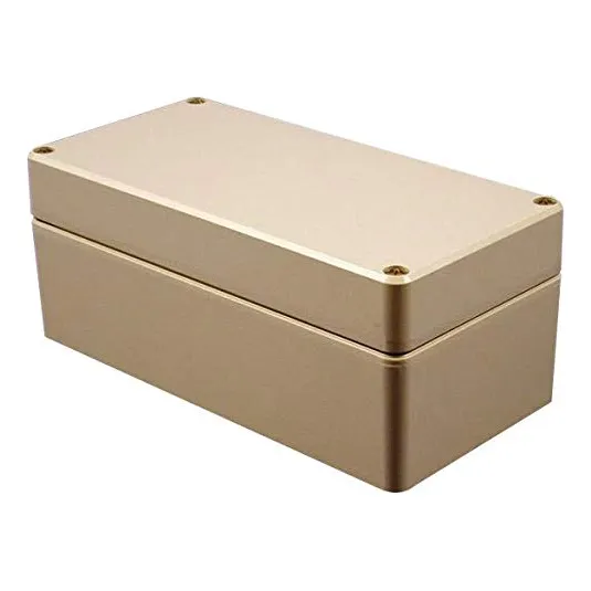 Caja Metal Rolec Estanco Agua Alunorm Pared Gruesa Fundido