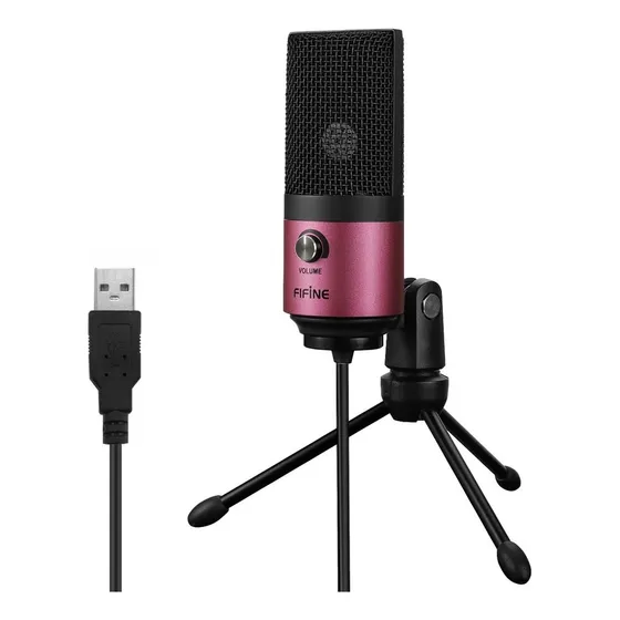 Micrófono Usb De Condensador Fifine K669