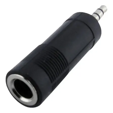 Adaptador Jack 6.3mm A Plug 3.5mm Estereo