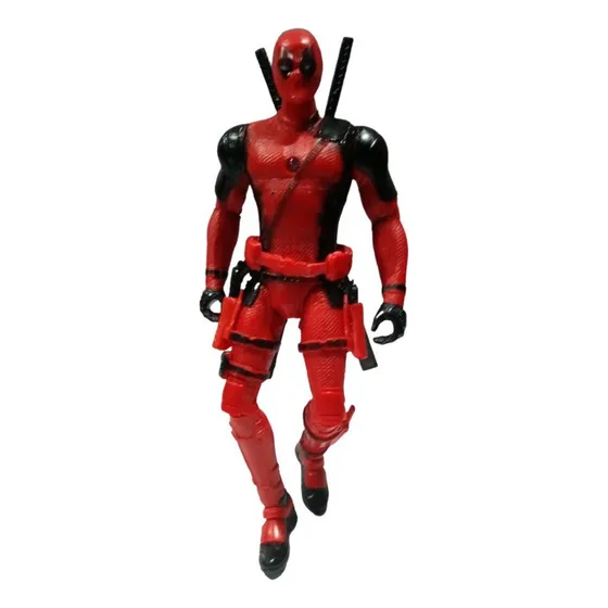 Muñeco Deadpool Articulado 18 Cm Con Accesorios Figura