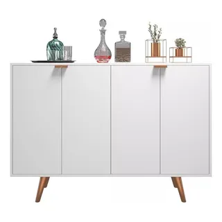 Buffet Aparador 4 Portas Estilo Industrial Branco Com Acabamento Cobreado Ideal Para Cantinho Do Café RetrÎ Buffet Aparador 4 Portas Estilo Industrial Branco Com Acabamento Cobreado Ideal Para Cantinho Do Café RetrÎ