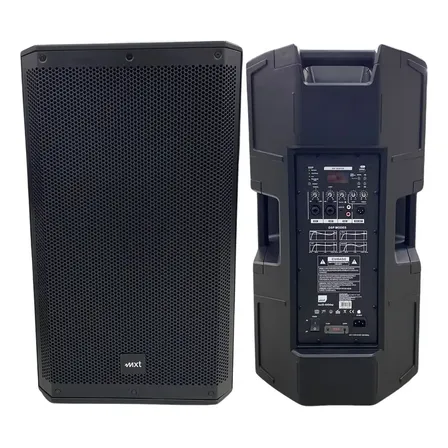 Caixa De Som Mxt 15 Mx15 Ativa Bt Usb Fm 450w 110v/220v Cor Preto