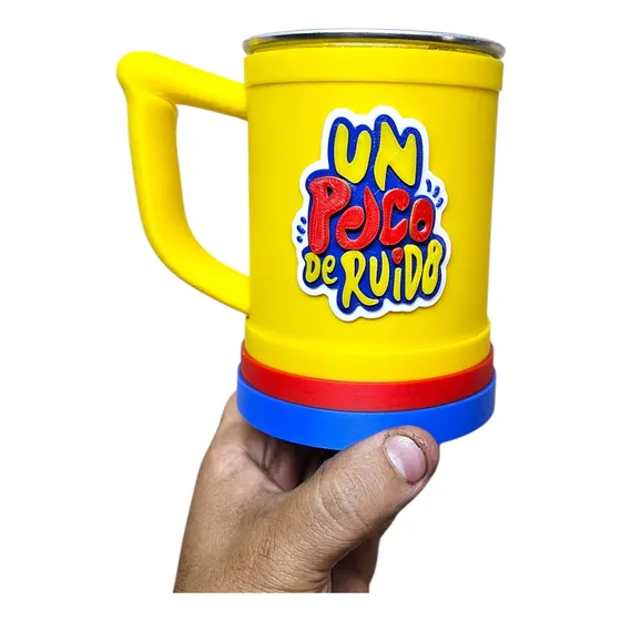 Jarra Chopp Un Poco De Ruido 500ml Nombre Personalizado