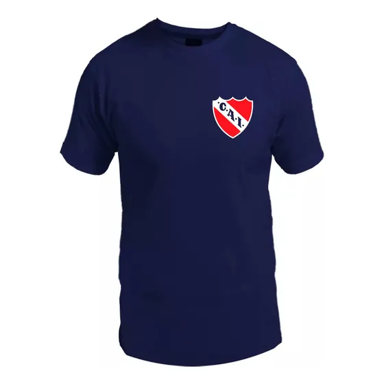 Remera Azul Marino Independiente - Algodón