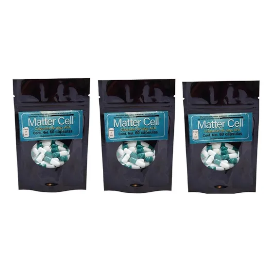 Libera Células Madre Matter Cell 60 X 3 Cáps Alga Afa F7i Sabor Sin Sabor