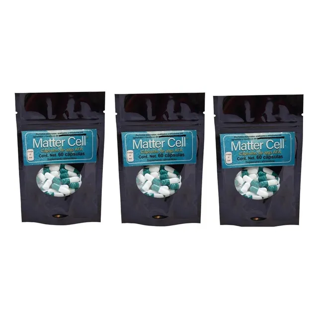 Libera Células Madre Matter Cell 60 X 3 Cáps Alga Afa F7i Sabor Sin Sabor