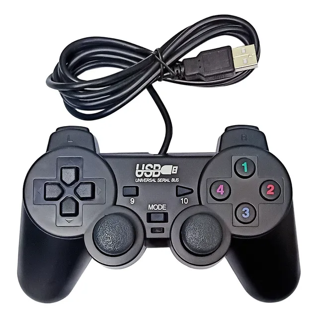 Control Mando Gamepad Usb Pc Playstation Ps2 Ps3 Dual Shock