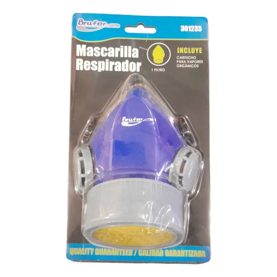 Mascarilla Respirador 1 Filtro Brufer