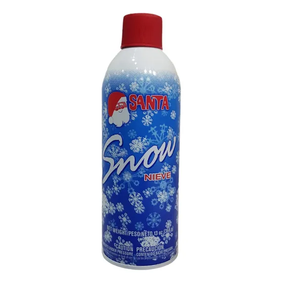 Nieve Artificial En Spray Autohadesivo 368 Gr Color Blanco