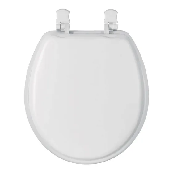 Asiento Redondo Acojinado Para Wc Cerrado Blanco Foset 49367 Blanco