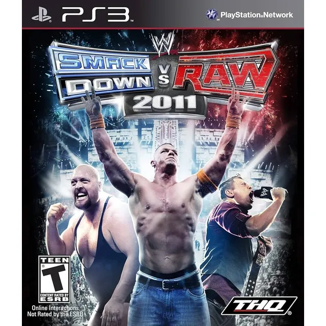 Smack Down Vs Raw 2011 / Ps3 / Juego Fisico Original R (Reacondicionado)