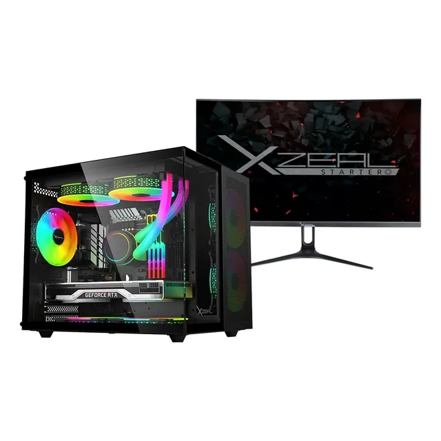Pc Gamer Monitor 23.8 Ryzen 5 5500 Ssd 1tb Ram 32 Gb Rtx3050