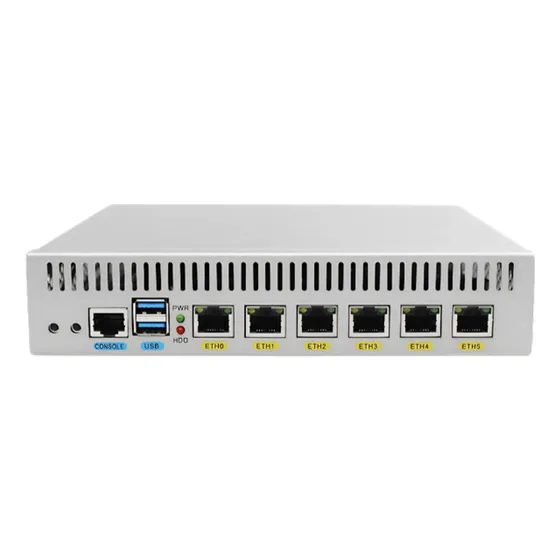 Appliance Firewall Pfsense Proc. N5105 8/128gb 6 Lan Com Nfe