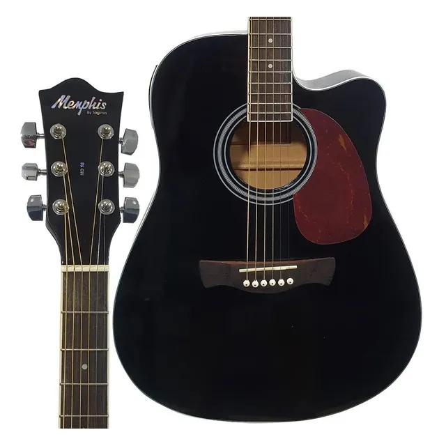 Violão Folk Aço C/ Equalizador E Afinador Digital Promoção!