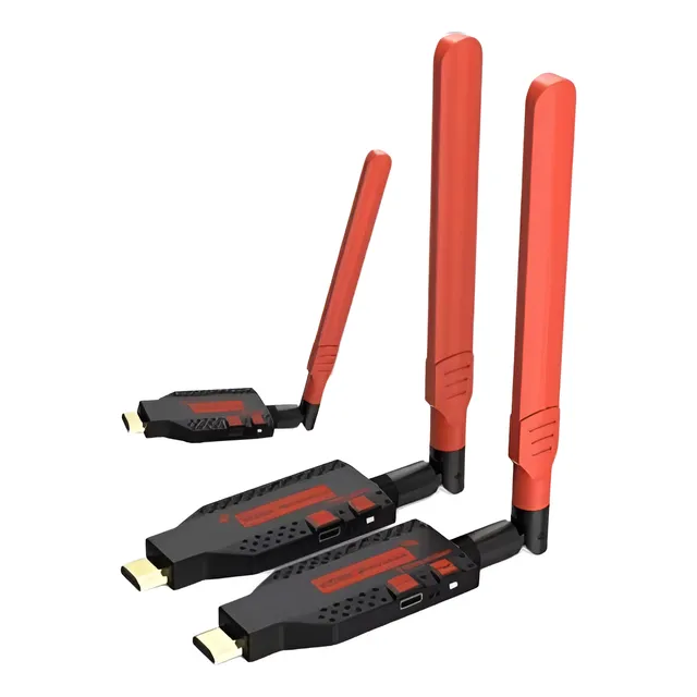 Extensor Hdmi Inalambrico 1 Transmisor  2 Receptores - 150m