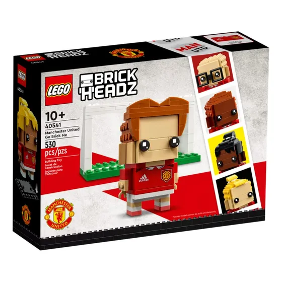 Set De Construcción Lego Brickheadz Manchester United 530 Pi