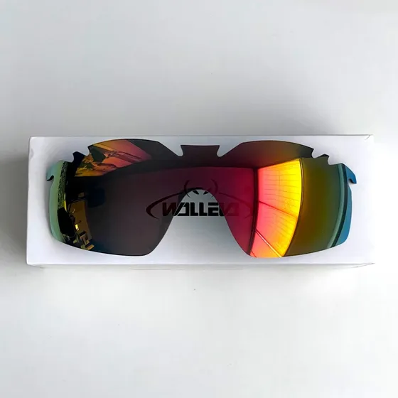 Oakley Radarlock Xl Vented Cristales Color Red Marca Walleva