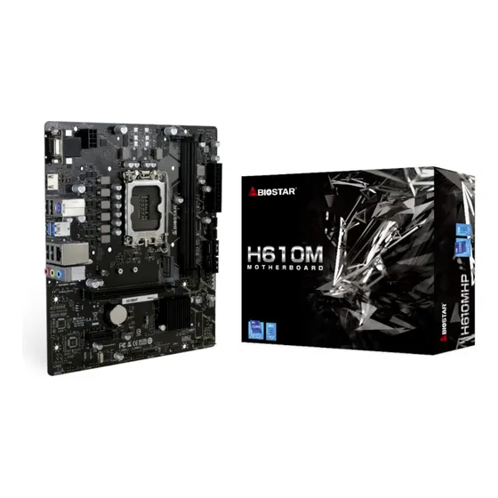 Tarjeta Madre Biostar Gaming H610m Hdmi Matx Drr4