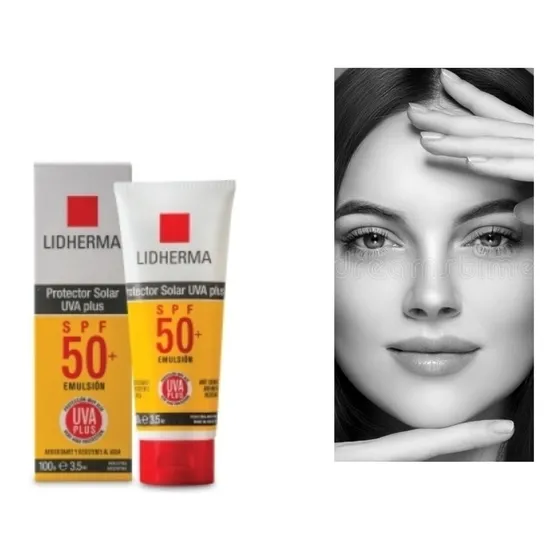 Protector Solar Lidherma Fps 50 Sin Color 