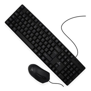 Kit Teclado Y Mouse Usb Alambrico Antiderrames En Español Kit Teclado Y Mouse Usb Alambrico Antiderrames En Español