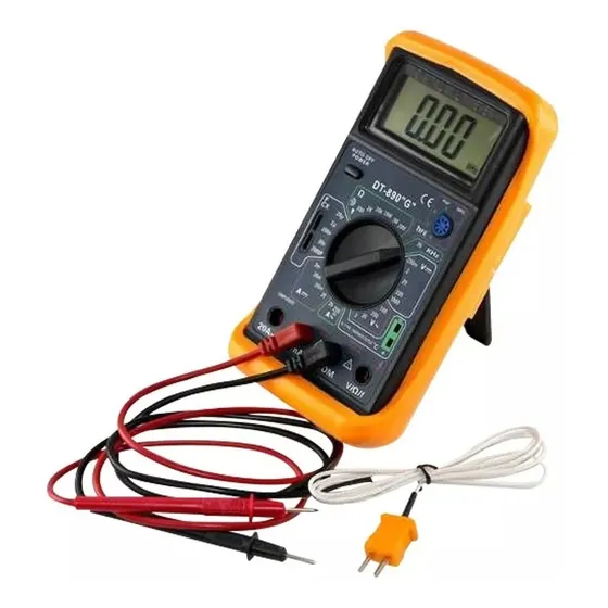 Multimetro Digital Dt 890g Capacidad Temperatura Frecuencia