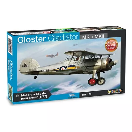 Gloster Gladiator Mki/mkii Escala 1/72 Modelex 270