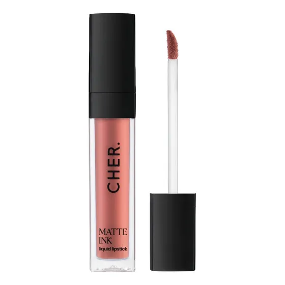 Labial Líquido Mate Larga Duración Cher Matte Ink Color 3- Warm Nude