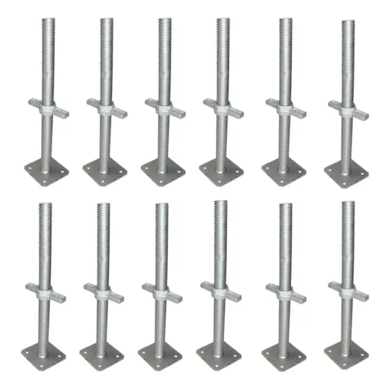 Tornillo Nivelador Andamio 12 Piez 50cm 33mm Cayam Ct5034-12