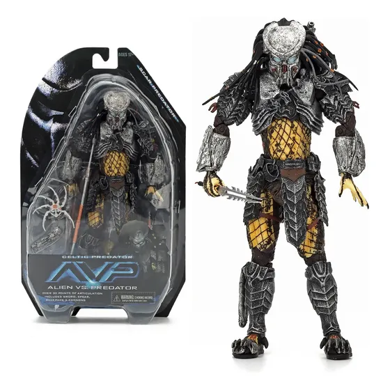 Figura De Acción Neca Avp Alien Vs. Predator 02, Modelo De J
