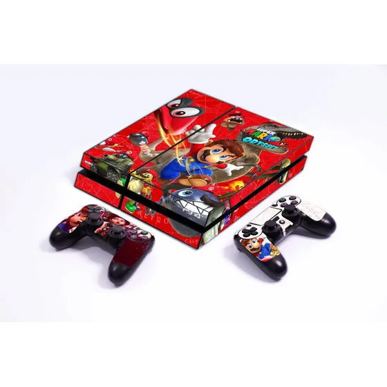 Skin Para Ps4 Fat Super Mario Odyssey
