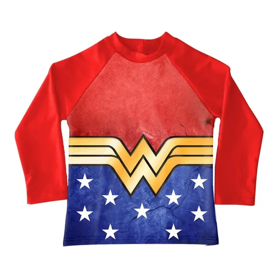 Playera Piscina Playa Para Niña Mujer Maravilla