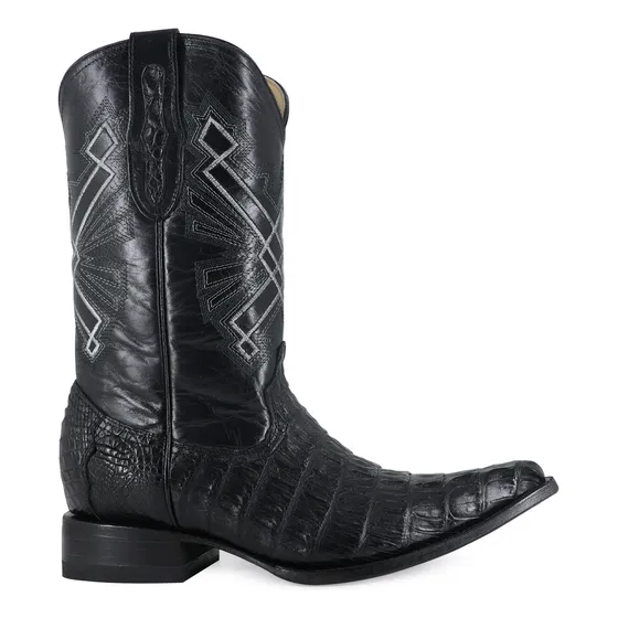 Bota De Hombre Piel Cocodrilo