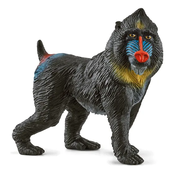 Figura Realista De Mono Mandril Schleich Wild Life