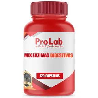 Mix De Enzimas Digestivas 120 CĂĄpsulas Gastroresistentes Mix De Enzimas Digestivas 120 CĂĄpsulas Gastroresistentes
