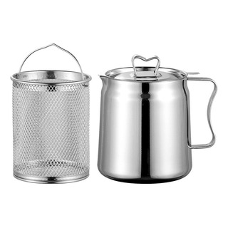 . Recipiente Para Aceite De Freidora De Acero Inoxidable . Recipiente Para Aceite De Freidora De Acero Inoxidable
