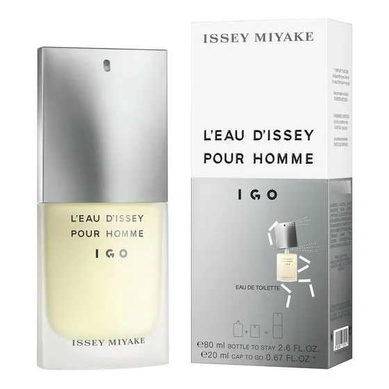 Perfume L'eau D'issey Pour Homme I Go Edt 80ml. + 20 Ml.