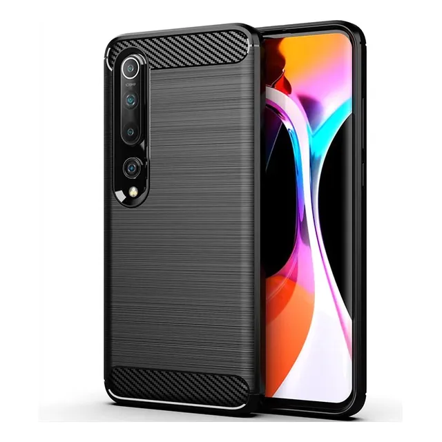 Carcasa Para Xiaomi Los Todos Modelos Acabado Fibra Carbono