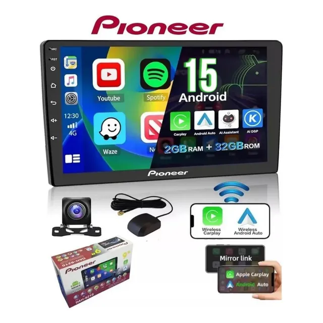 Reproductor Pantalla Android 9 Pulgadas 32gb Memoria 2gb Ram